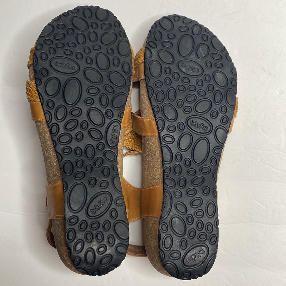 Taos Trulie Wedge Sandals Size EU 40 Wide - Picture 8 of 10